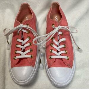 Converse Women CT All Star Lift Ox 560675C Pink Running Shoes Sneakers Size 6.5